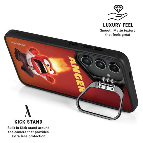 Disney Inside Out Anger Portrait Galaxy S24 Plus Kickstand Case